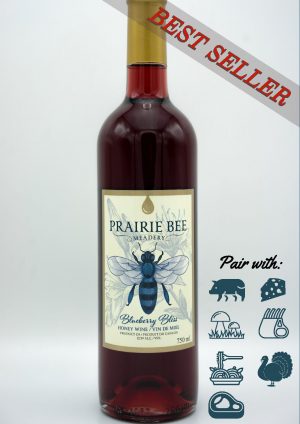 Honey Wine Saskatoon - Prairie Bee Meadery