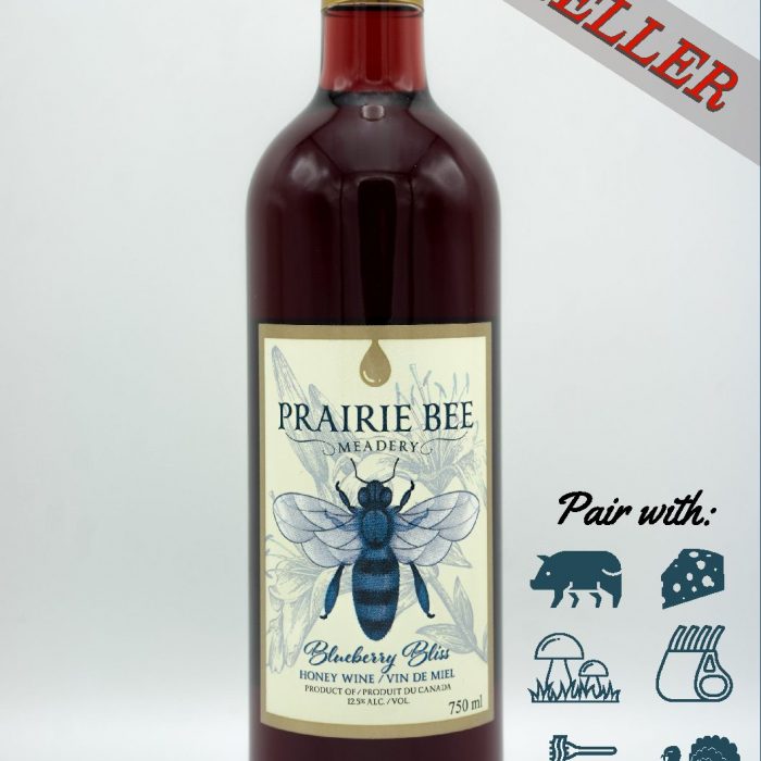 Honey Wine Saskatoon - Prairie Bee Meadery