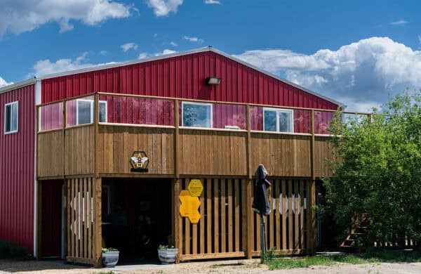 Winery Building with new additions