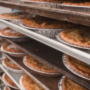 Saskatoon Berry Pies