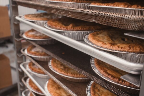 Saskatoon Berry Pies