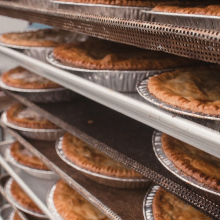 Saskatoon Berry Pies