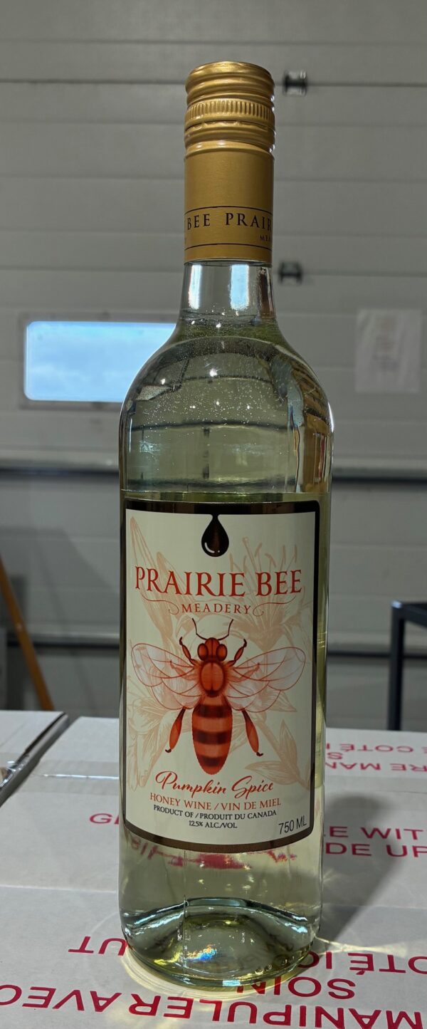 Pumpkin Spice Mead image 750ml glass bottle