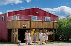 Big Red Building Prairie Bee Meadery Winery Tour